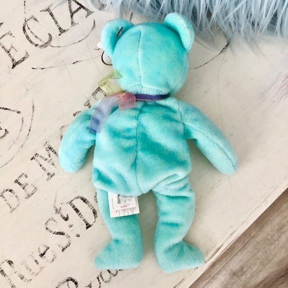 TY Beanie Baby, Ariel, Bear, Vintage, 2000, Nice Condition - Picture 6 of 12